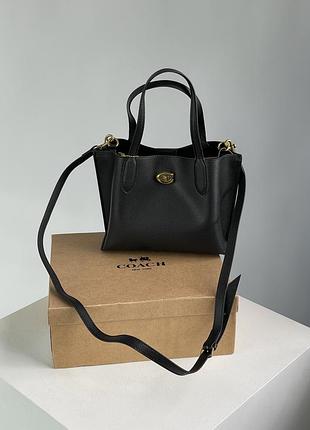 Сумочка willow tote 24 in black🤍 3