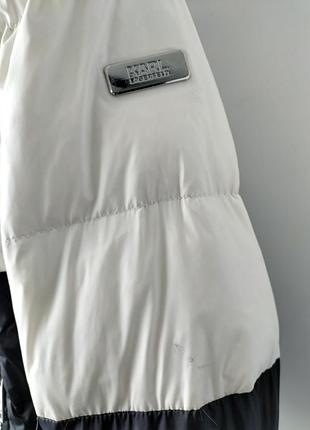 Пуховик karl lagerfeld размер м 5