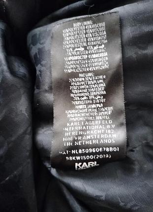 Пуховик karl lagerfeld размер м 4
