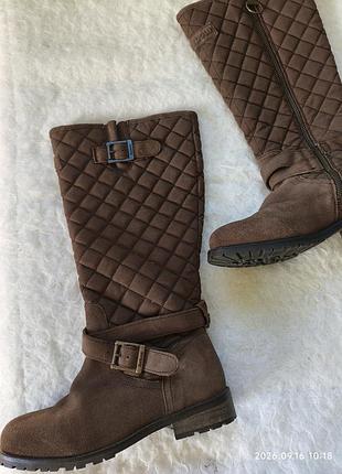 Сапожки стеганые barbour