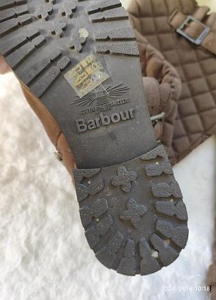 Сапожки стеганые barbour 2