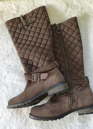 Сапожки стеганые barbour