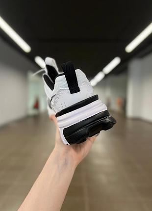 Nike v2k runtekk white black 8