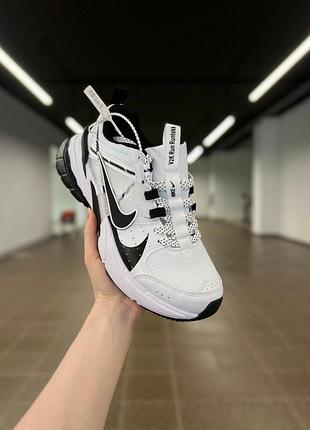 Nike v2k runtekk white black 2