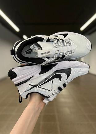 Nike v2k runtekk white black 4