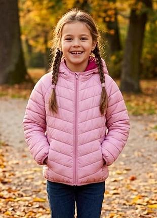 Стеганая куртка девочке 7-8 лет