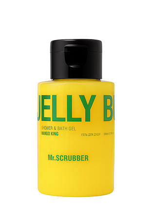 Гель для душу mr.scrubber jelly bubbles mango king "аромат манго" 100 мл daily skin care