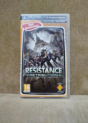 Гра для psp resistance retribution