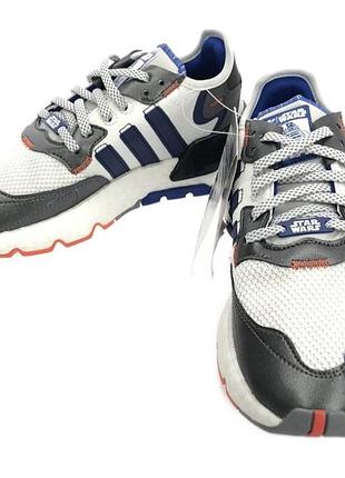 Кросівки чоловічі adidas star wars білі з синім