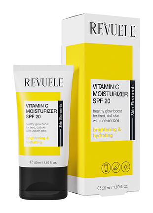 Крем для лица увлажняющий с витамином с дневной revuele vitamin c spf20, 50 мл daily skin care