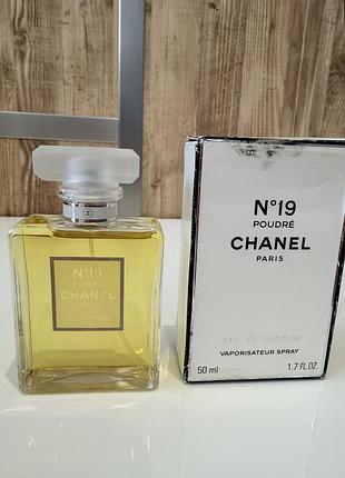 Chanel №19 poudre парфумована вода 50 мл, оригінал