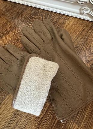 Красивые кожаные перчатки 5