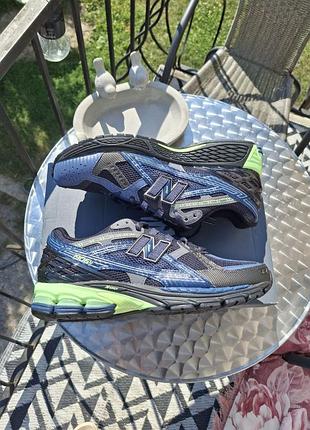 Кросівки чоловічі new balance 1906u синьо-сірі