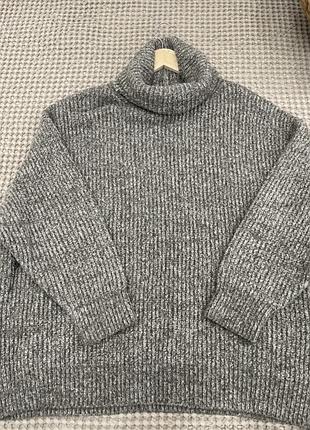 Жіночій теплий светр під горло zara 2