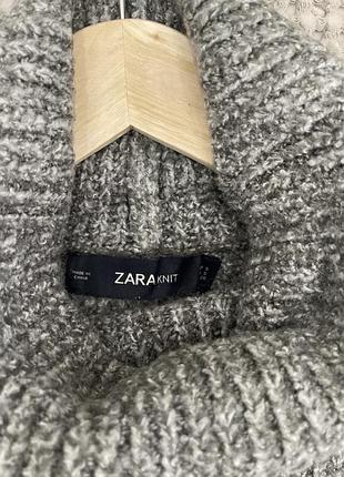 Жіночій теплий светр під горло zara 4