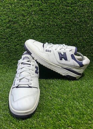 Кросівки чоловічі new balance 550 білі
