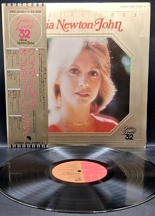 Olivia newton-john – crystal lady – 1976 / пластинка /винил /vinyl /vintage / подарок