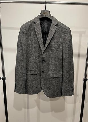 Блейзер jack & jones premium піджак сірий s/m
