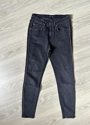 Zara джинсы женские черные