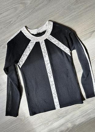 River island кофта,блуза,лонгслив сетка
