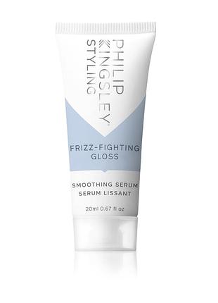 Мініатюра сироватки для сяйва волосся philip kingsley finishing touch frizz fighting gloss