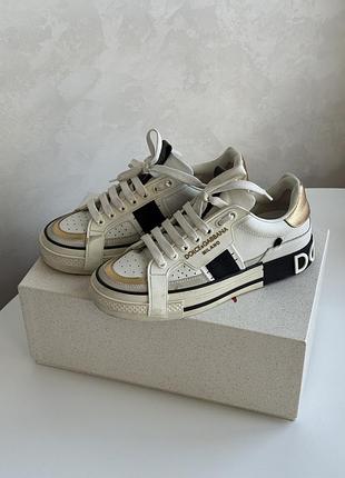 Кросівки жіночі dolce & gabbana custom 2.zero білі