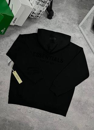 Худі унісекс essentials біле, чорне 5