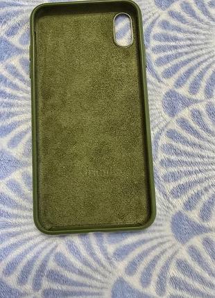 Чохол apple iphone xs силіконовий 3