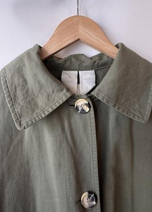 Arket cotton coat тренч 3