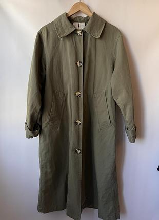 Arket cotton coat тренч 2