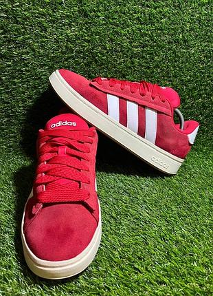 Кросівки чоловічі adidas grand court alpha червоні, розмір 44