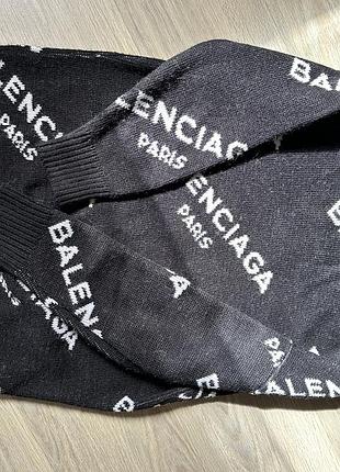 Свитер черный balenciaga 3