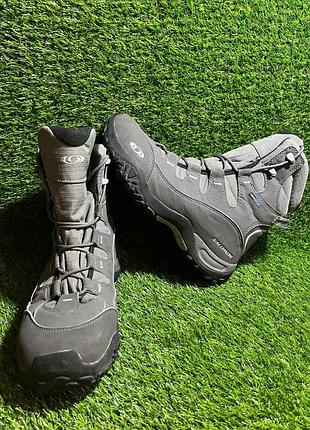 Черевики чоловічі salomon namaska gtx сірі 42 розмір