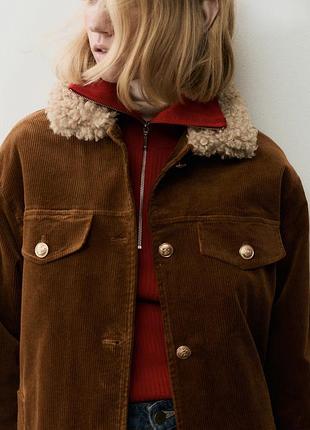 Куртка h&m вельвет 3