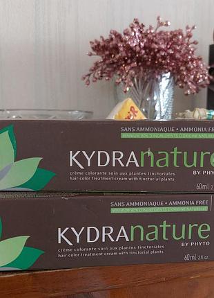 Професійна безаміачна крем-фарба kydra nature by phyto, 60