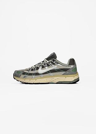 Nike p-6000 grey/beige/green 2