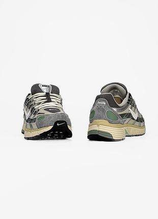 Nike p-6000 grey/beige/green 6