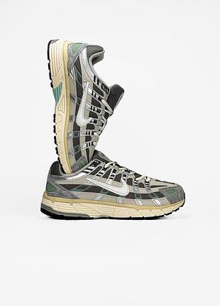 Nike p-6000 grey/beige/green 7