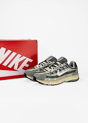 Nike p-6000 grey/beige/green 8