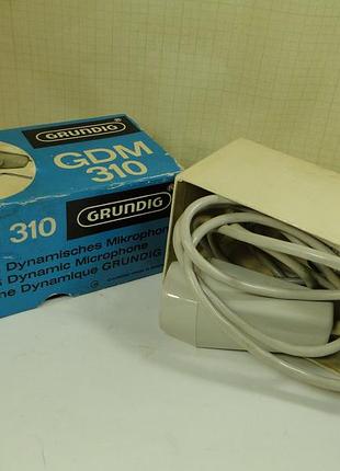 Динамический микрофон grundig gdm 310