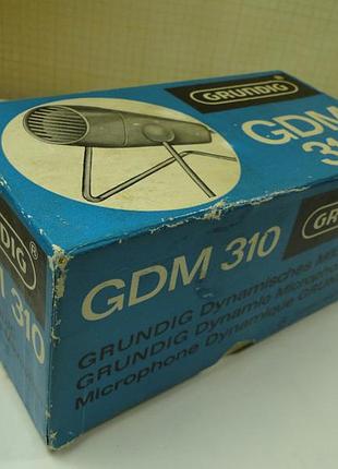 Динамический микрофон grundig gdm 310 8