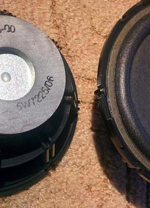 Мощные ночь динамики "aiwa" (sony) 150 мм 6 ом, мах 100 вт.
