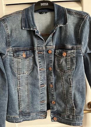 Джинсова куртка m&co розмір 10