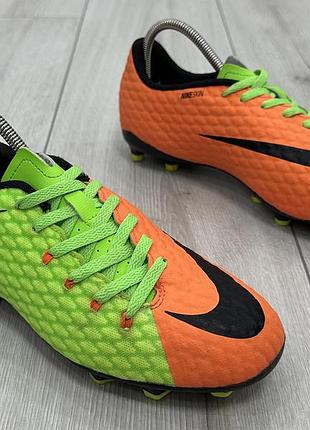 Футбольні бутси nike jr hypervenom phelon iii fg (23,5 см)