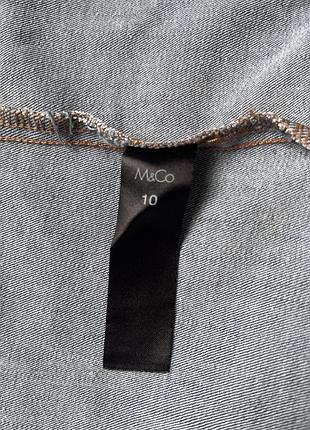 Джинсова куртка m&co розмір 10 4