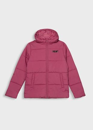 Куртка женская puma essentials padded brown