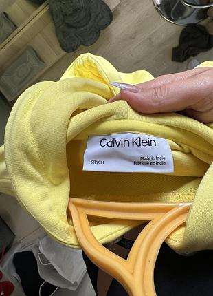 Чоловіче худі calvin klein жовте 2