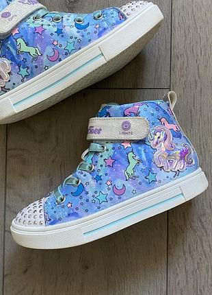 Кеди skechers 29р. світяться