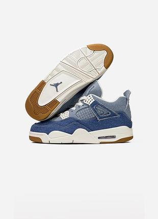 Nike air jordan 4 retro “denim worn blue”