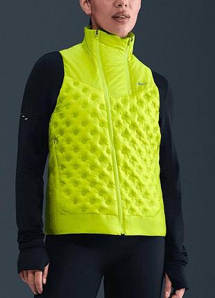 Женский беговой жилет nike therma-fit adv repel aeroloft running